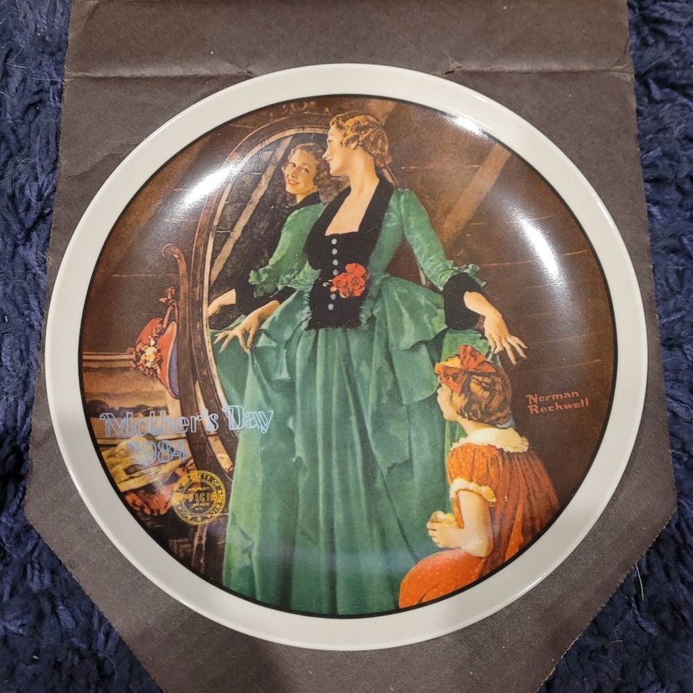 "Grandma's Courting Dress" by Norman Rockwell